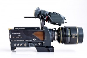 Phantom with lens